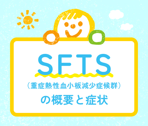 SFTS（重症熱性血小板減少症候群）の概要と症状を解説する大谷地のびやか子どもクリニックの案内画像